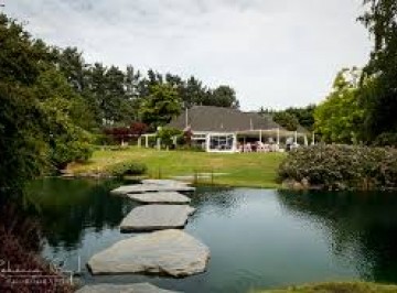 A blissful garden space, screaming out for a marquee. On site is also a rustic woolshed, draped with silks to offer an alternative space. These gardens are established, manicured and found only 20 minutes out of Christchurch.