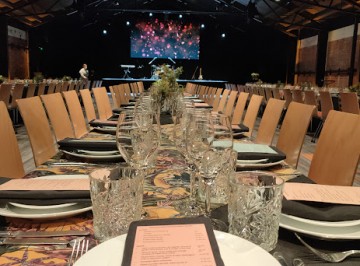 A beautiful and comfortable space, fully equipped and suitable for any event. The auditorium can be made to suit a variety of sized events, with seating up to 500 people, and a venue capacity of up to 700 people. For dinners the space can hold 250 - 300 people seated depending on the location/use of a band or dance floor.  <br />
https://majesticondurham.nz/